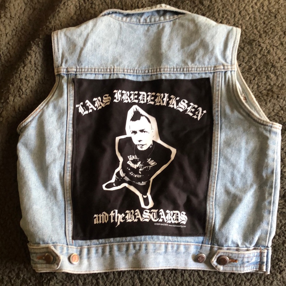 Vintage Punk Women’s Denim Vest